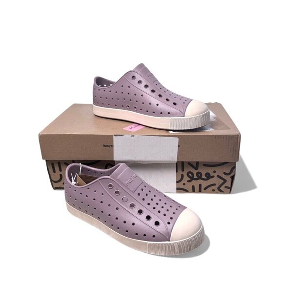 Native Jefferson Kids Slip-On Water Shoes Wildflower Purple Lint Pink J 2 Light - Picture 6 of 10